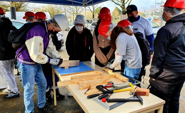 Visite scolaires atelier MDBTP
