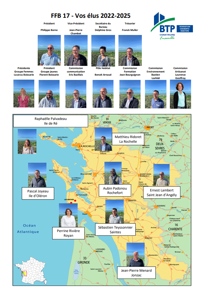 Visuel, trominoscope élus du 17