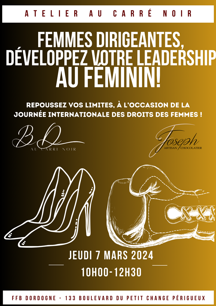 Visuel rencontre Groupe Femmes Dirigeantes du 7 mars 2024