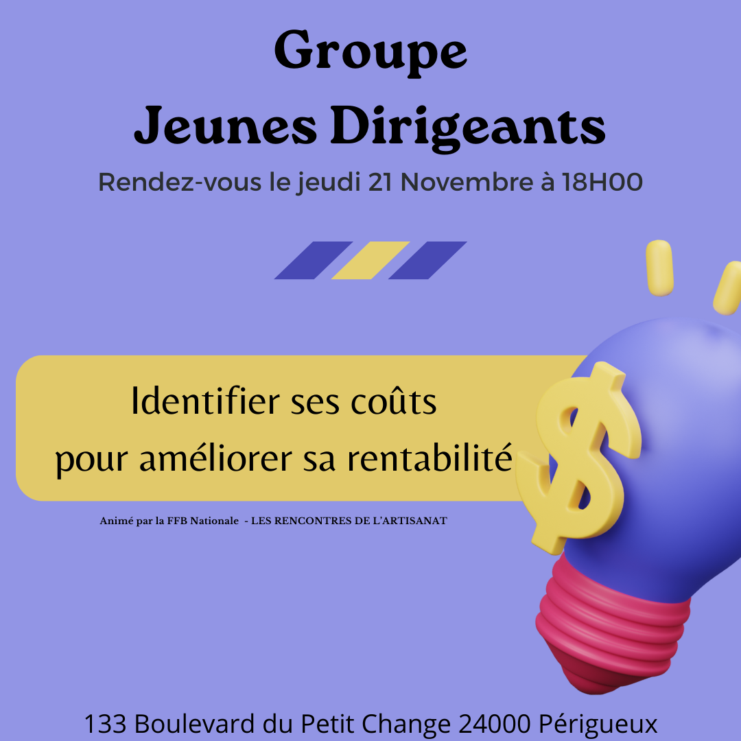 Rencontre Groupe Jeunes Dirigeants du 21 novembre 2024