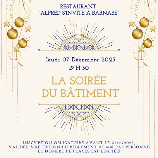 Visuel soirée du bâtiment 