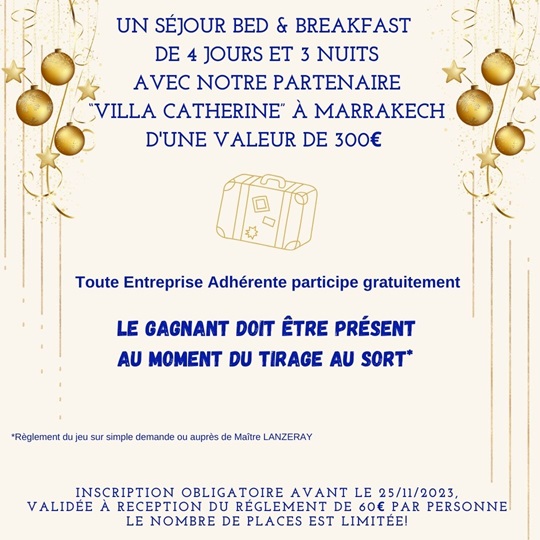 Visuel jeu concour soirée du bâtiment