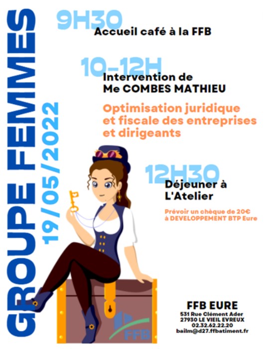 Invitation groupe femmes 19 05 2022