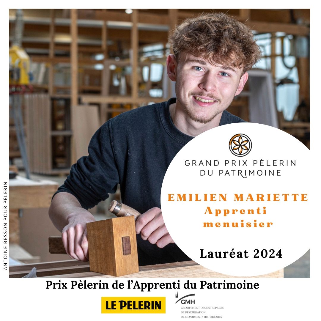 prix apprenti patrimoine pèlerin 2024