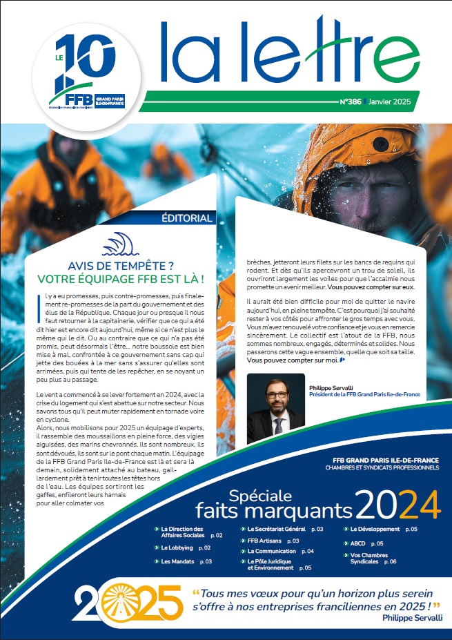 la lettre du 10 janvier 2025