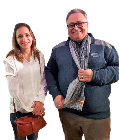 Portrait d'Aline et Jean-Philippe CHARRON