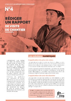 application de suivi de chantier