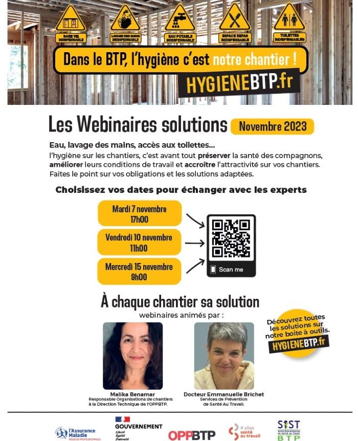 qr code webinaires hygiene btp