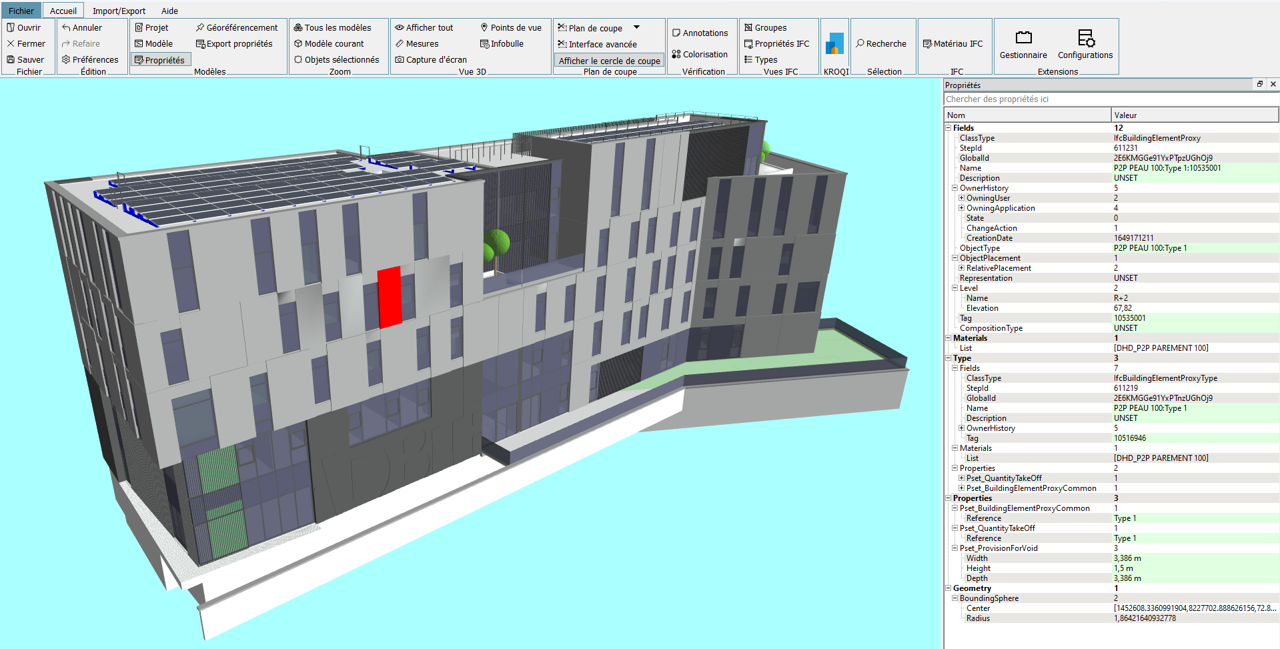 modélisation bim 3D