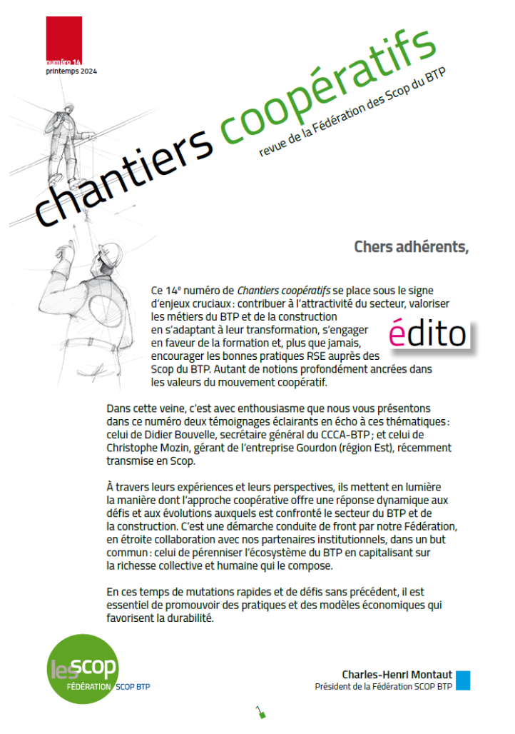 Chantiers Coopératifs n°14