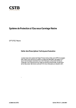 Systeme de protection a l’eau sous carrelage resine