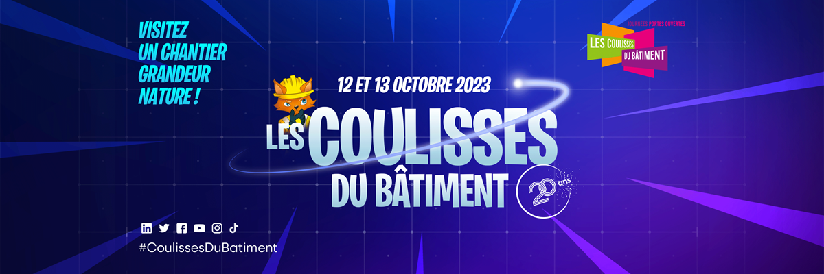Visitez des chantiers pendant les Coulisses du bâtiment FFB