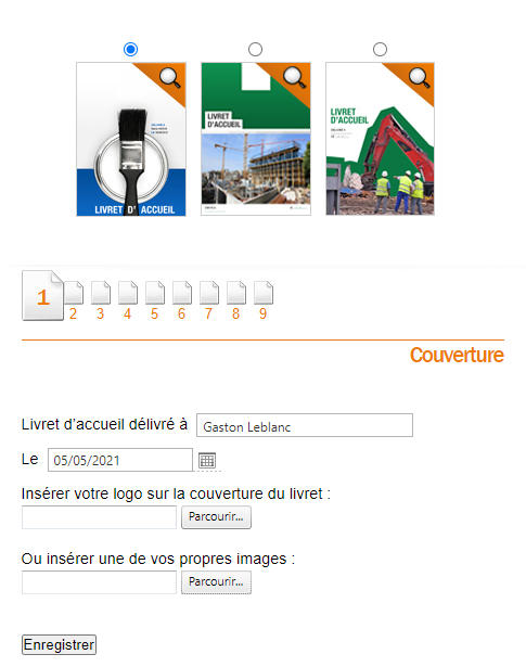 exemple livret d'accueil entreprise