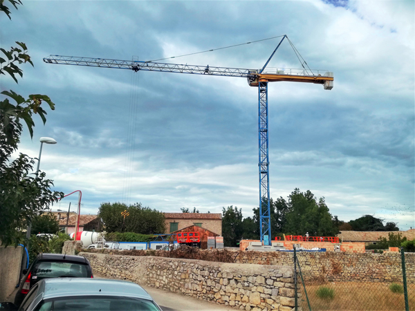 fondation grue à tour