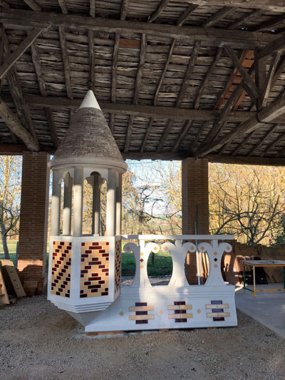 Ouvrage de maçonnerie d’Emmanuel Grima / © EMMANUEL GRIMA